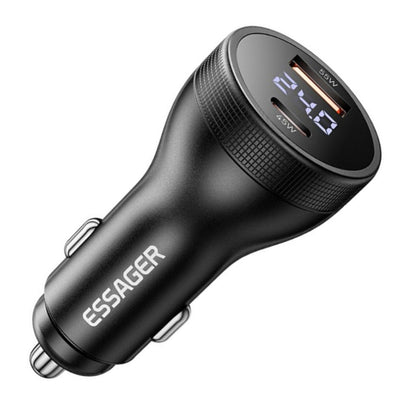 Fast Car Charger 100W (USB-A + USB-C) Essager