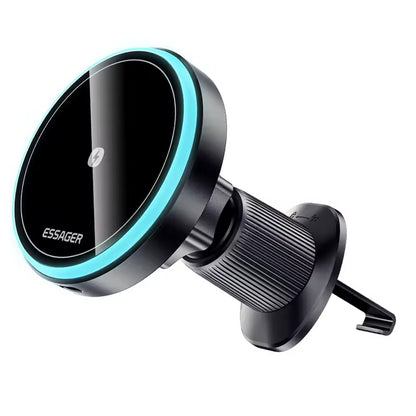 Fast Wireless Magsafe Compatible Air Vent Car Charger / Holder (15W) - ESSAGER