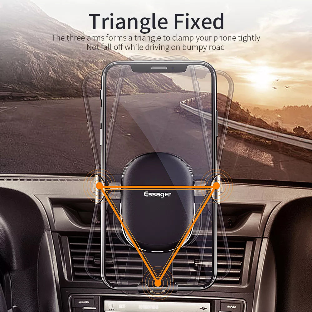 Suction Gravity Car Holder