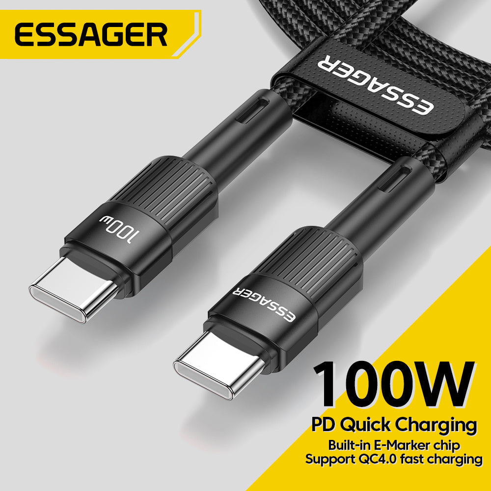 Fast Charger cable 100W USB-C to USB-C