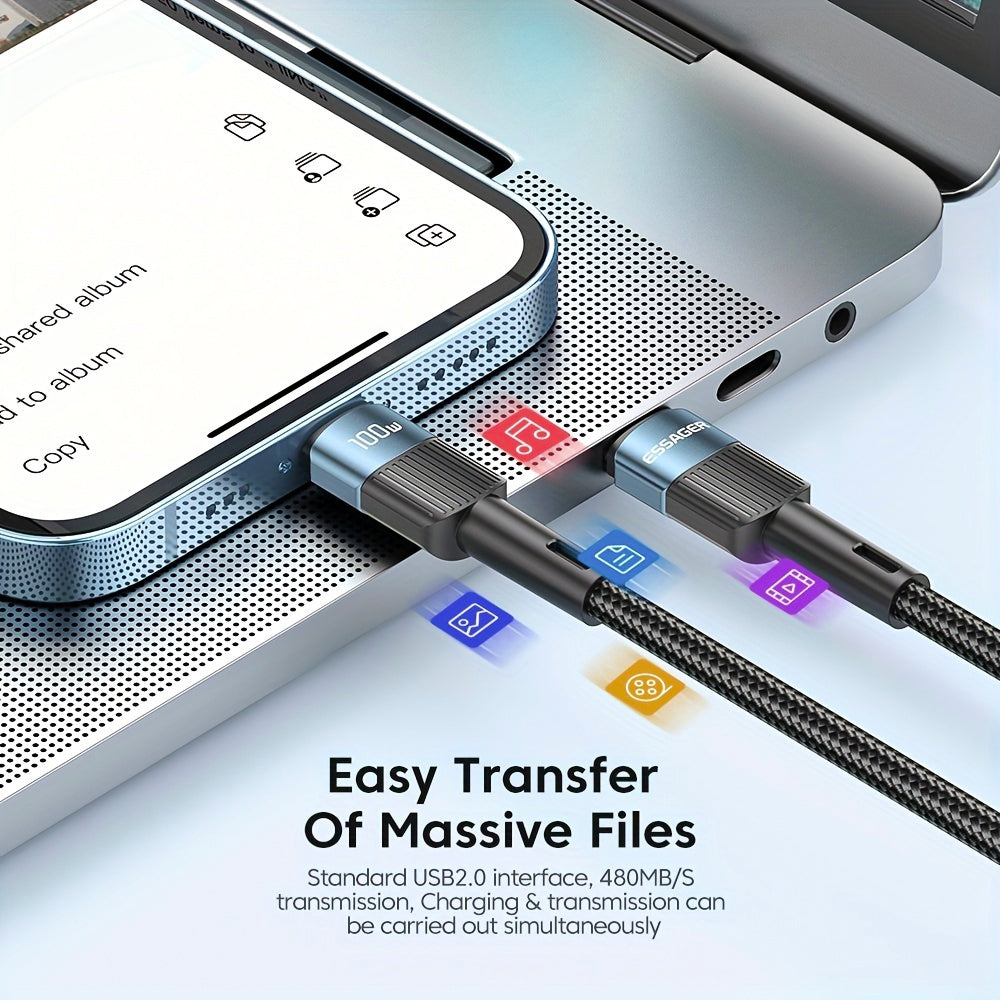 Fast Charger cable 100W USB-C to USB-C