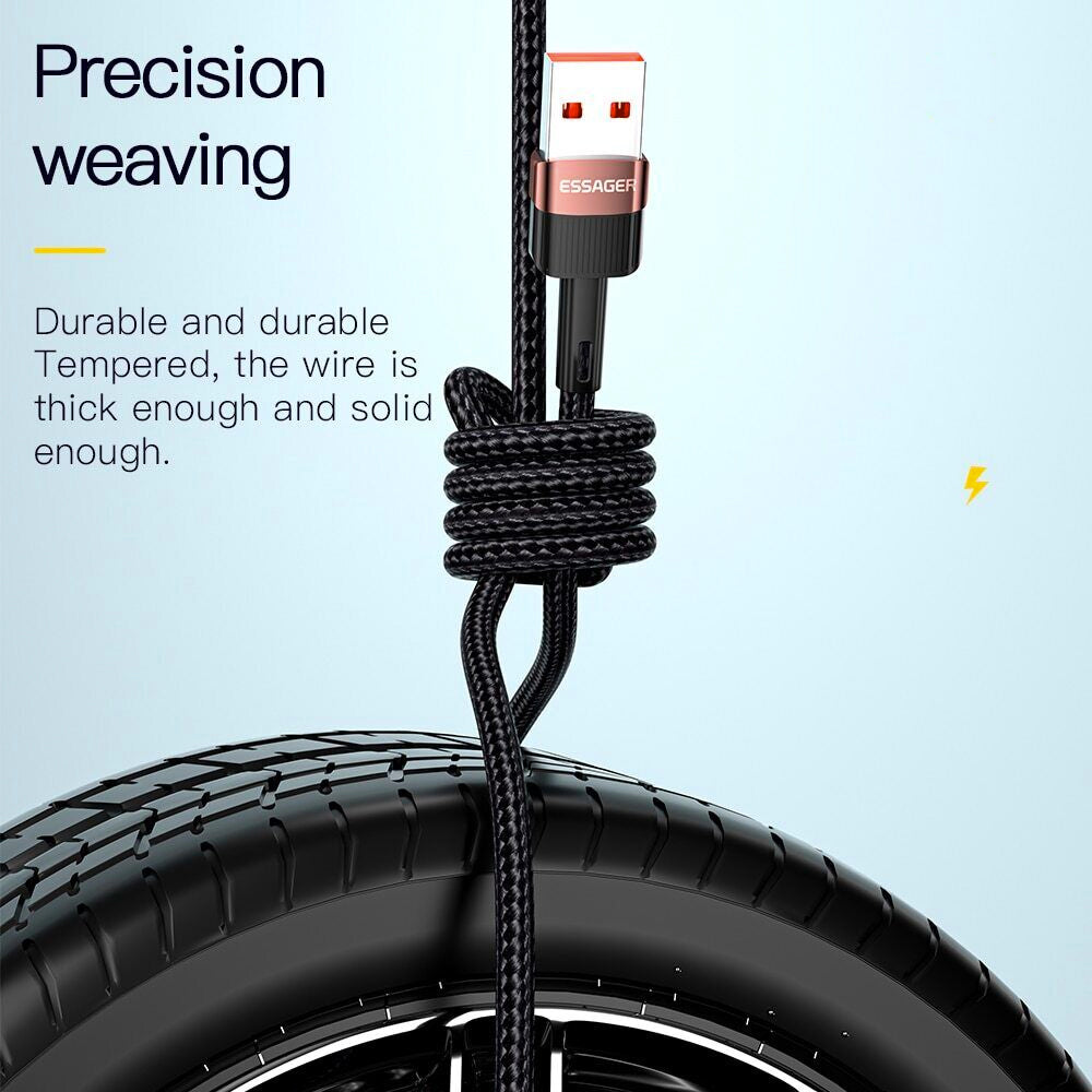 USB-C Fast Charger cable 66W for Samsung and iPhone