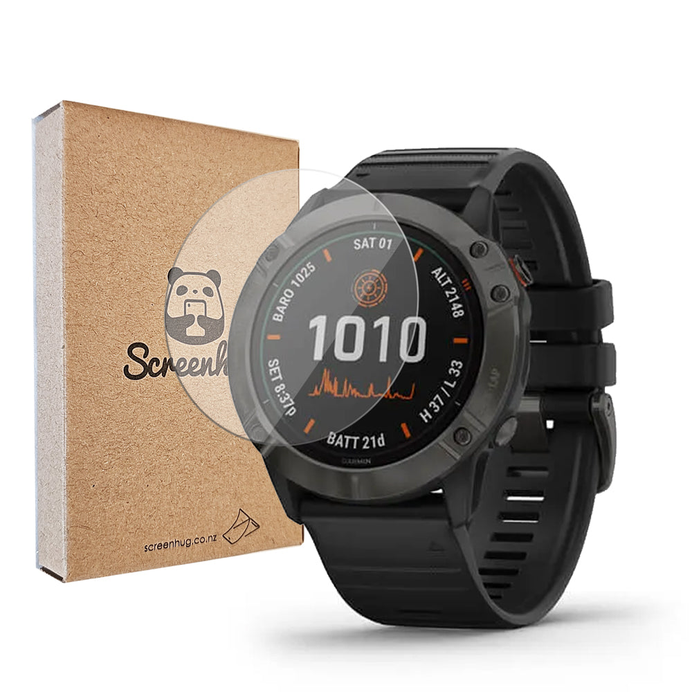 Glass Screen Protector for Garmin Fenix 6X Pro Sapphire