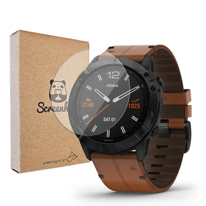 Glass Screen Protector for Garmin Fenix 6X Pro Solar