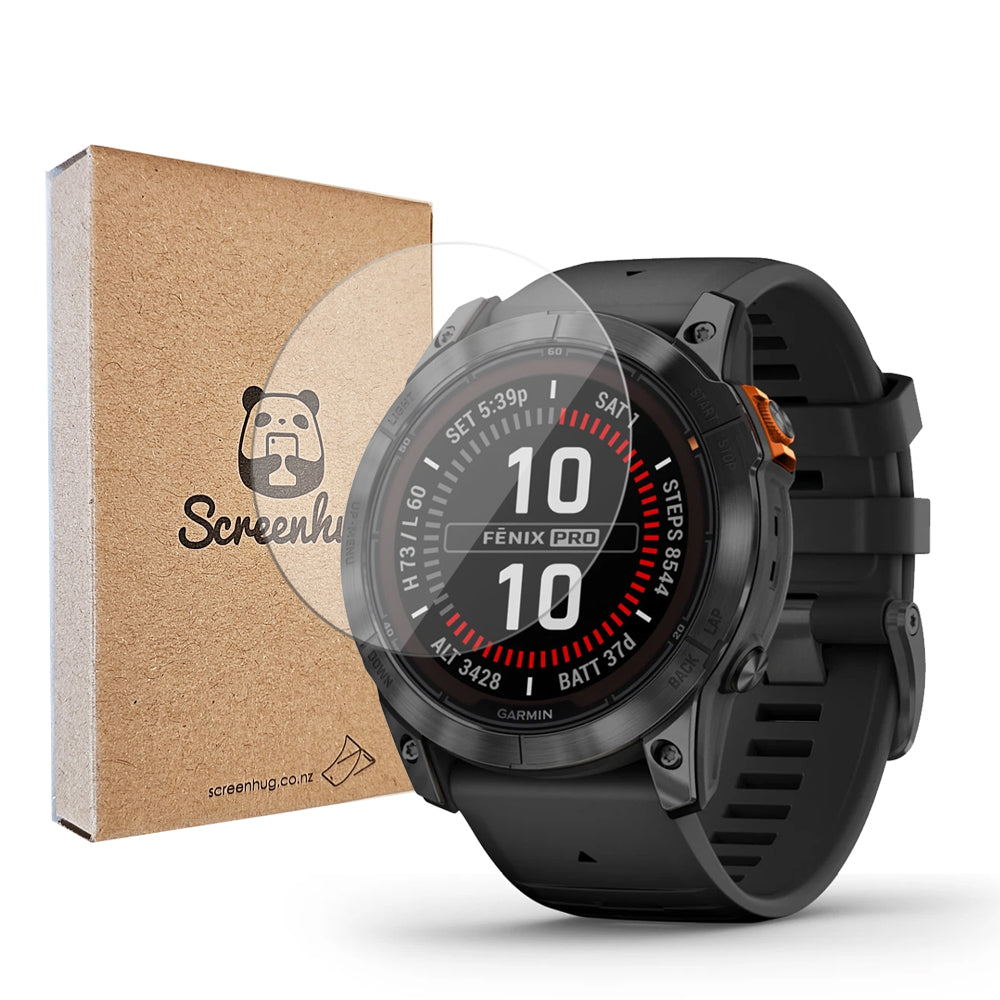 Glass Screen Protector for Garmin Fenix 7X Pro