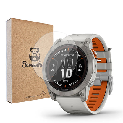 Glass Screen Protector for Garmin Fenix 7X Pro Sapphire Solar