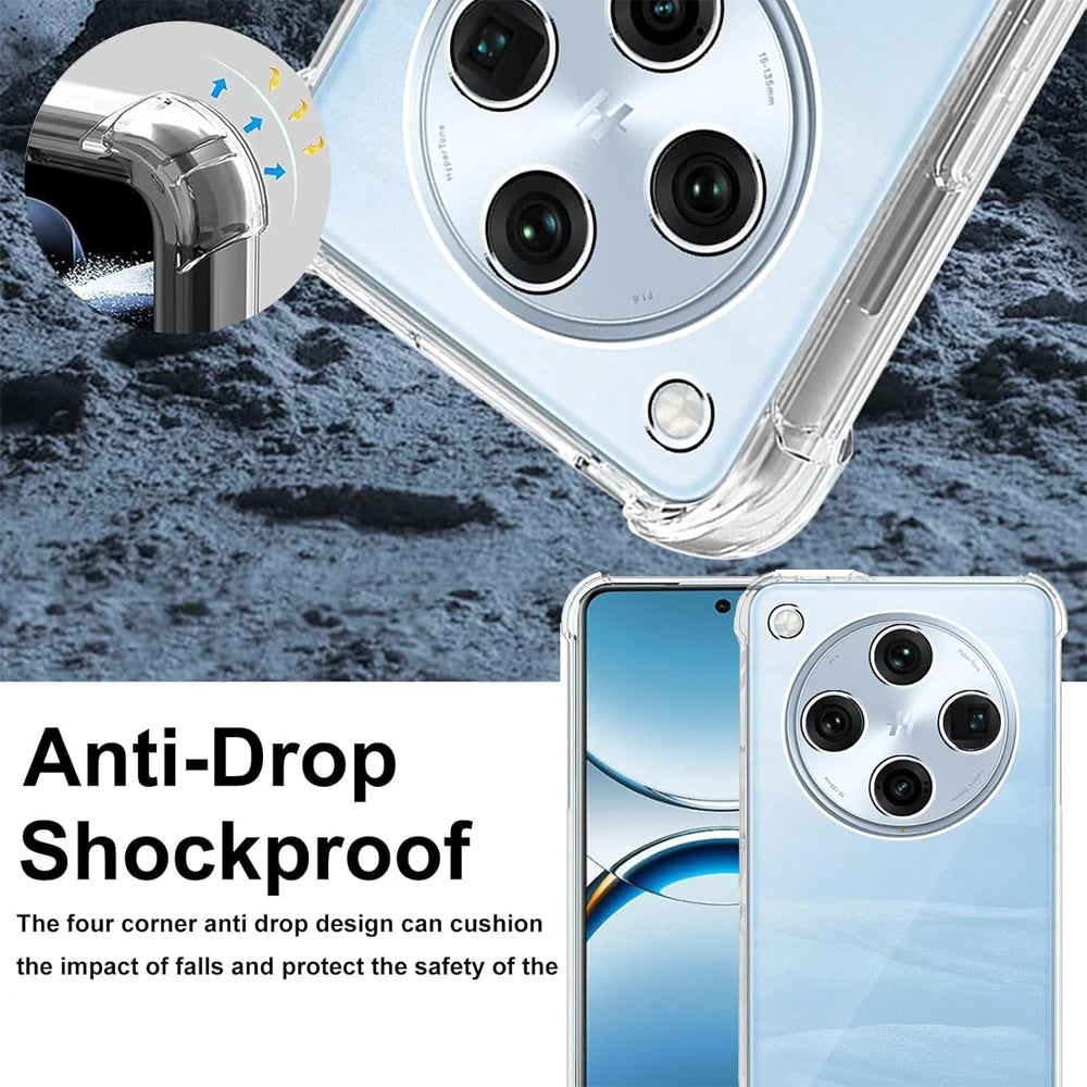 Bumper Clear Case for OPPO Find X8 Pro