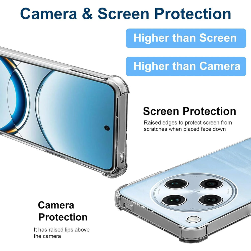 Bumper Clear Case for OPPO Find X8 Pro