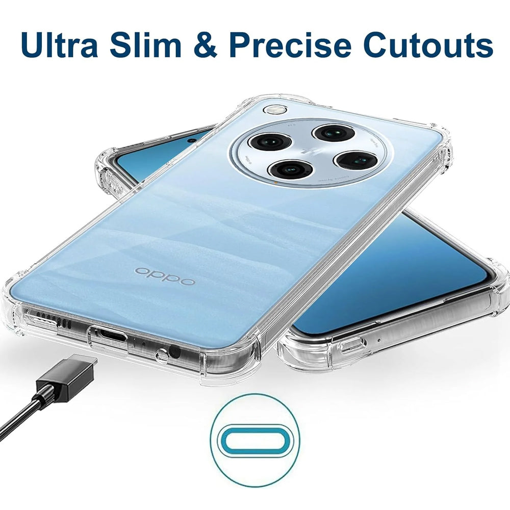 Bumper Clear Case for OPPO Find X8 Pro