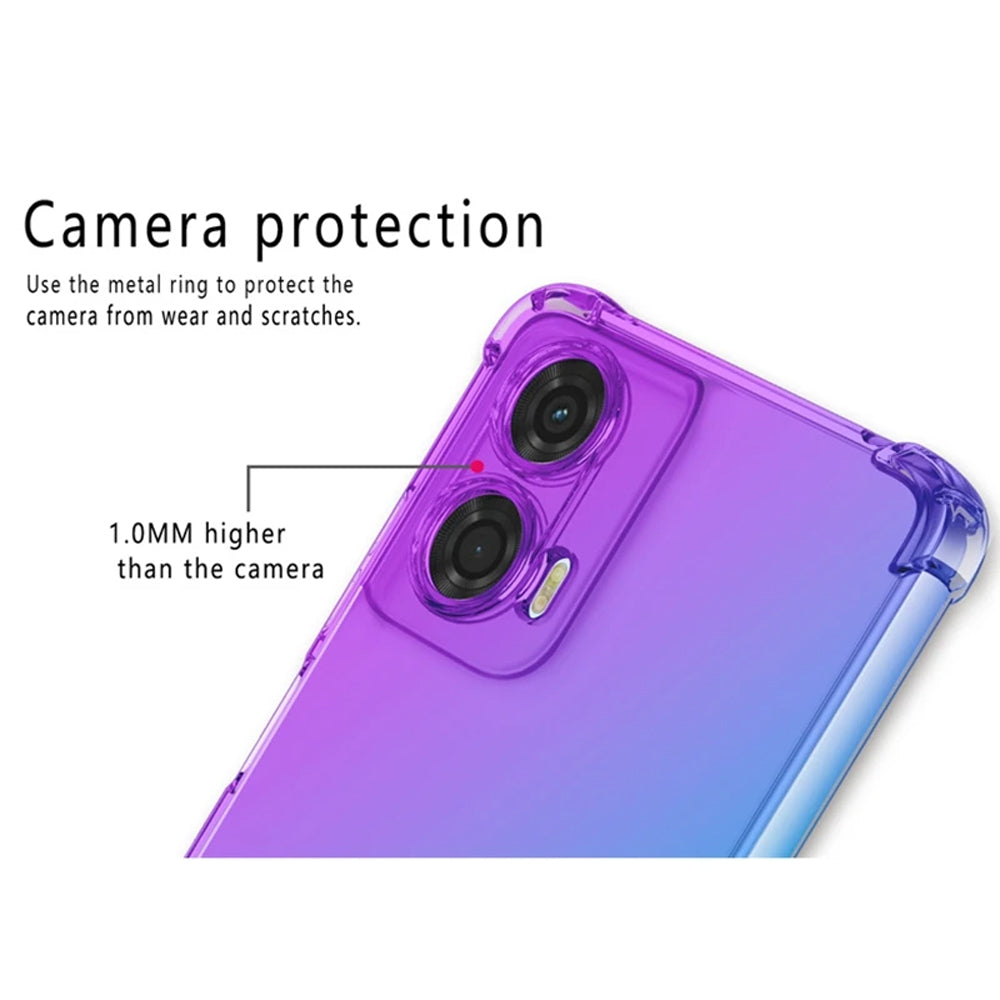 Gradient Gel Case for Motorola Moto G05