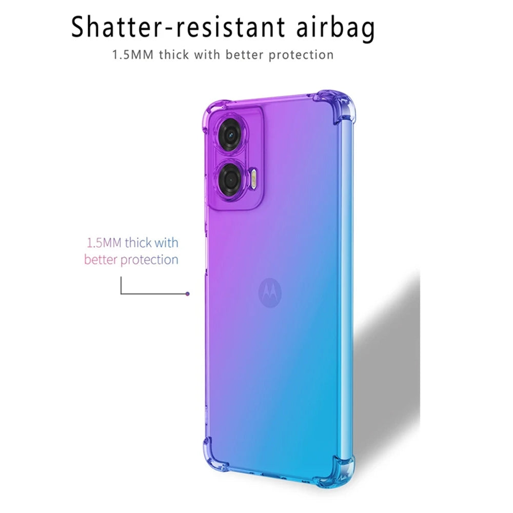 Gradient Gel Case for Motorola Moto G05