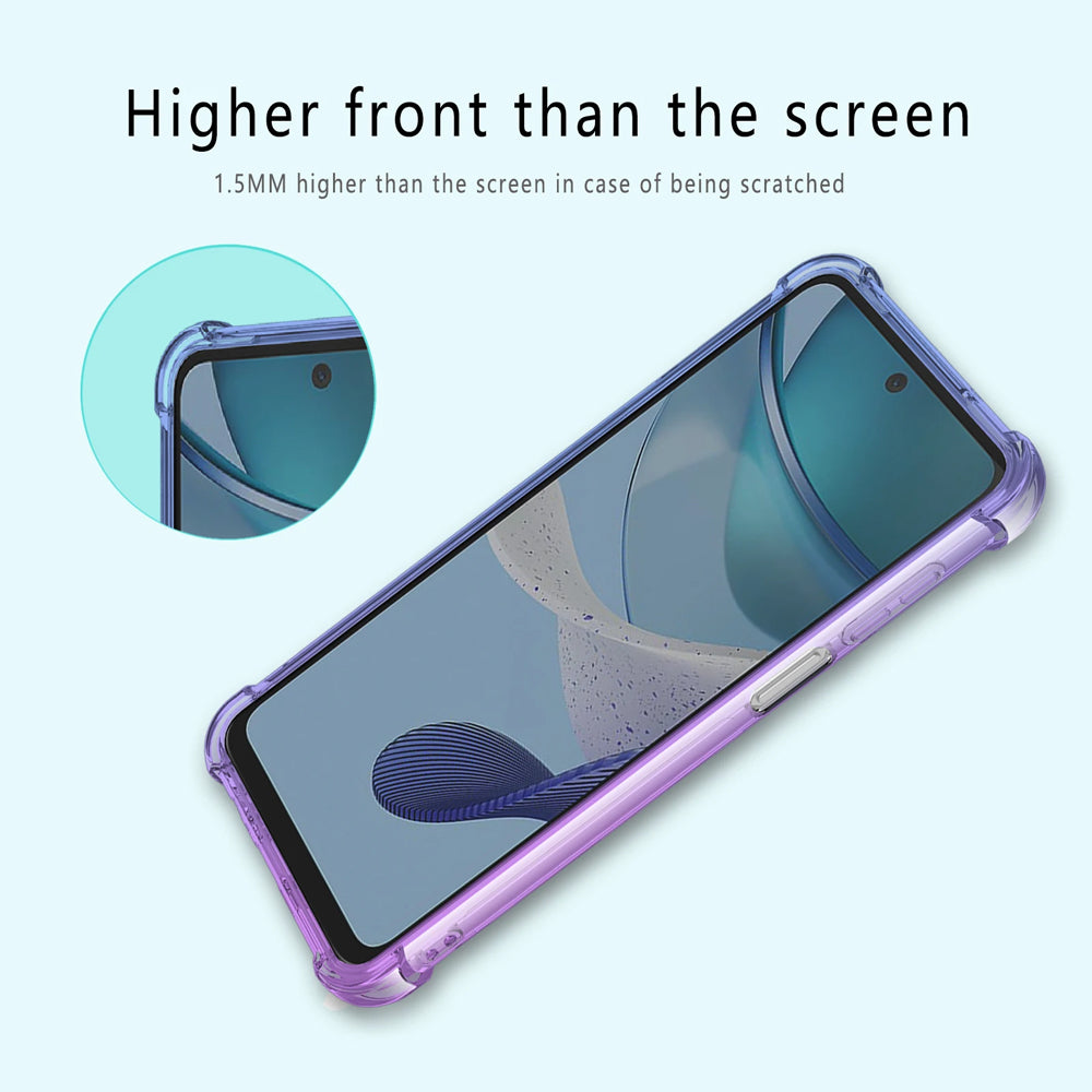 Gradient Gel Case for Motorola Moto G34