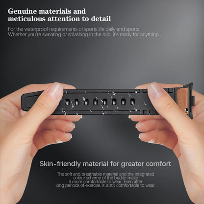 Leather-PU Hybrid Strap for Samsung Galaxy Watch 8 (44mm)