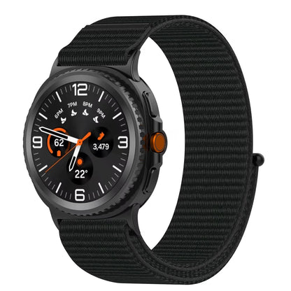 Nylon Velcro Strap for Samsung Galaxy Watch 8 (44mm)