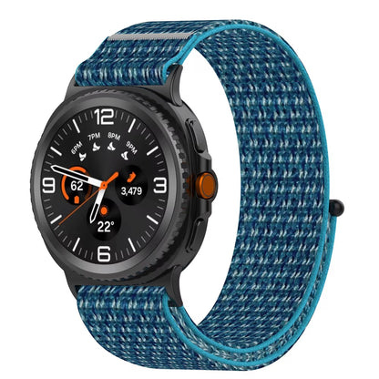 Nylon Velcro Strap for Samsung Galaxy Watch 8 (44mm)