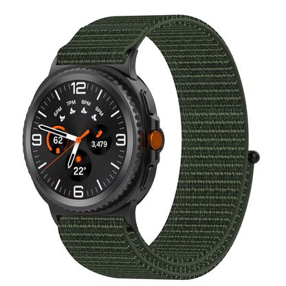 Nylon Velcro Strap for Samsung Galaxy Watch 8 (44mm)