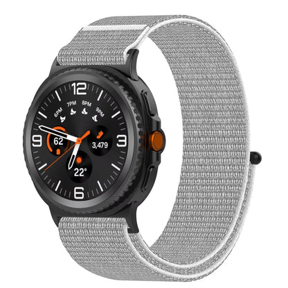 Nylon Velcro Strap for Samsung Galaxy Watch 8 (44mm)
