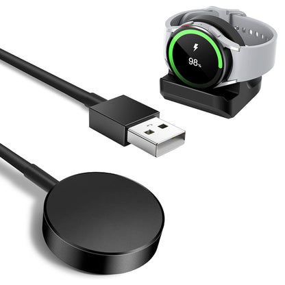 Fast Charger USB-A Metal Dock with Stand Holder for Samsung Galaxy Watch 6 Classic