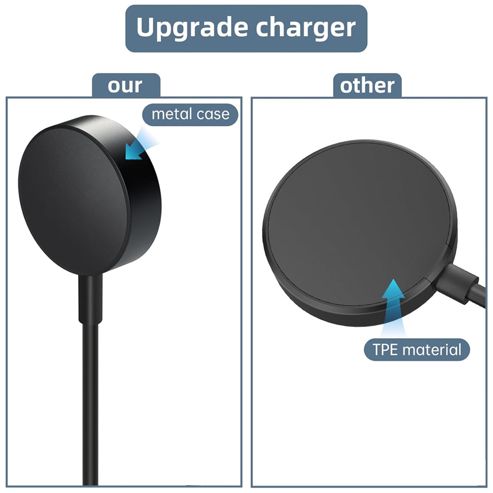 Fast Charger USB-A Metal Dock with Stand Holder for Samsung Galaxy Watch 6 Classic