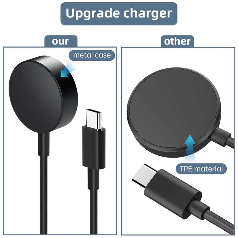 Fast Charger USB-C  Metal Dock with Stand Holder for Samsung Galaxy Watch Ultra