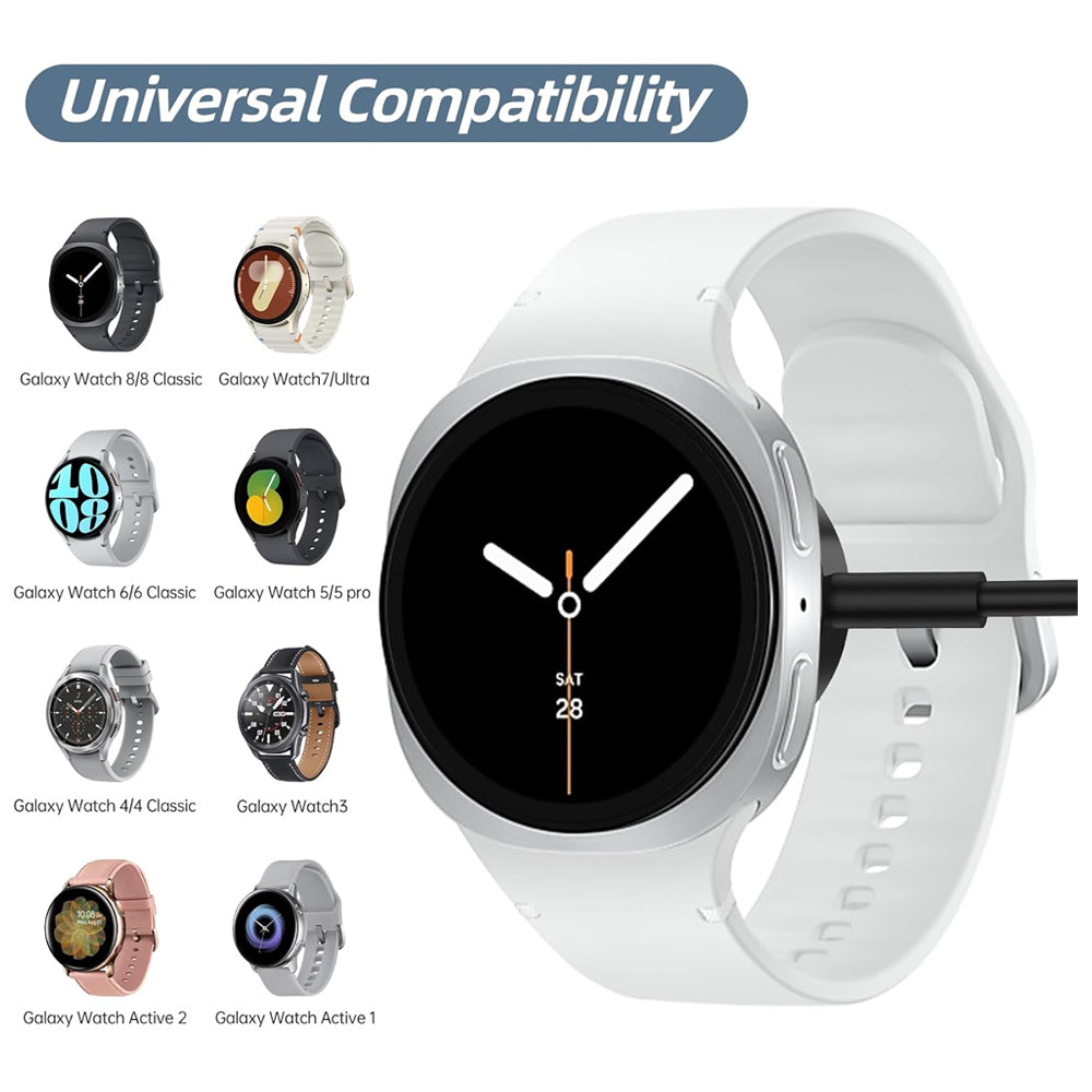 Fast Charger USB-A Metal Dock with Stand Holder for Samsung Galaxy Watch 6 Classic