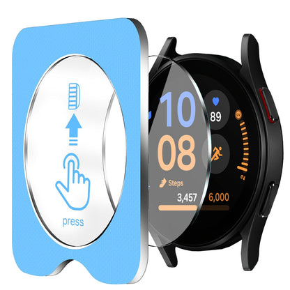 Samsung Galaxy Watch FE 40mm Glass Screen Protector Alignment Kit by SwiftShield (2 Pack - Clear)