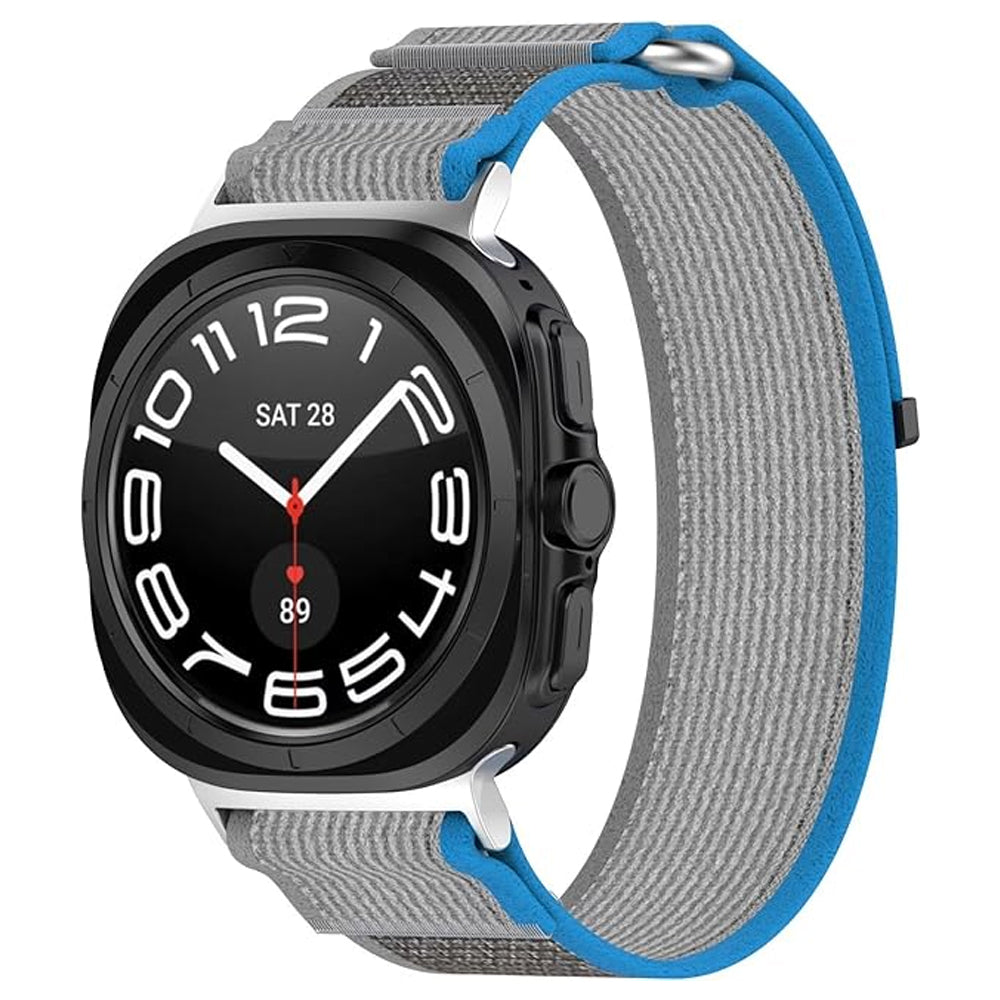 Nylon Velcro Strap for Samsung Galaxy Watch Ultra (2025)