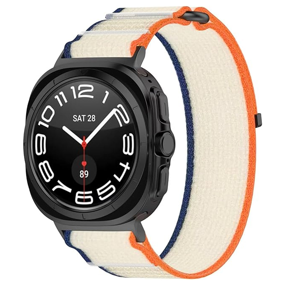 Nylon Velcro Strap for Samsung Galaxy Watch Ultra (2025)