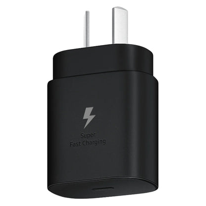 Fast Charger USB-C Metal Dock With 25W Wall Charger for Samsung Galaxy Watch FE