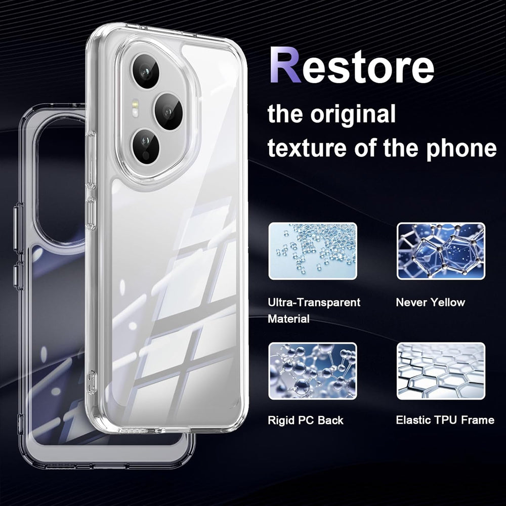 Clear Gel Case for HONOR 400 Pro