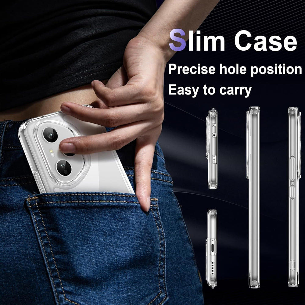 Clear Gel Case for HONOR 400 Pro