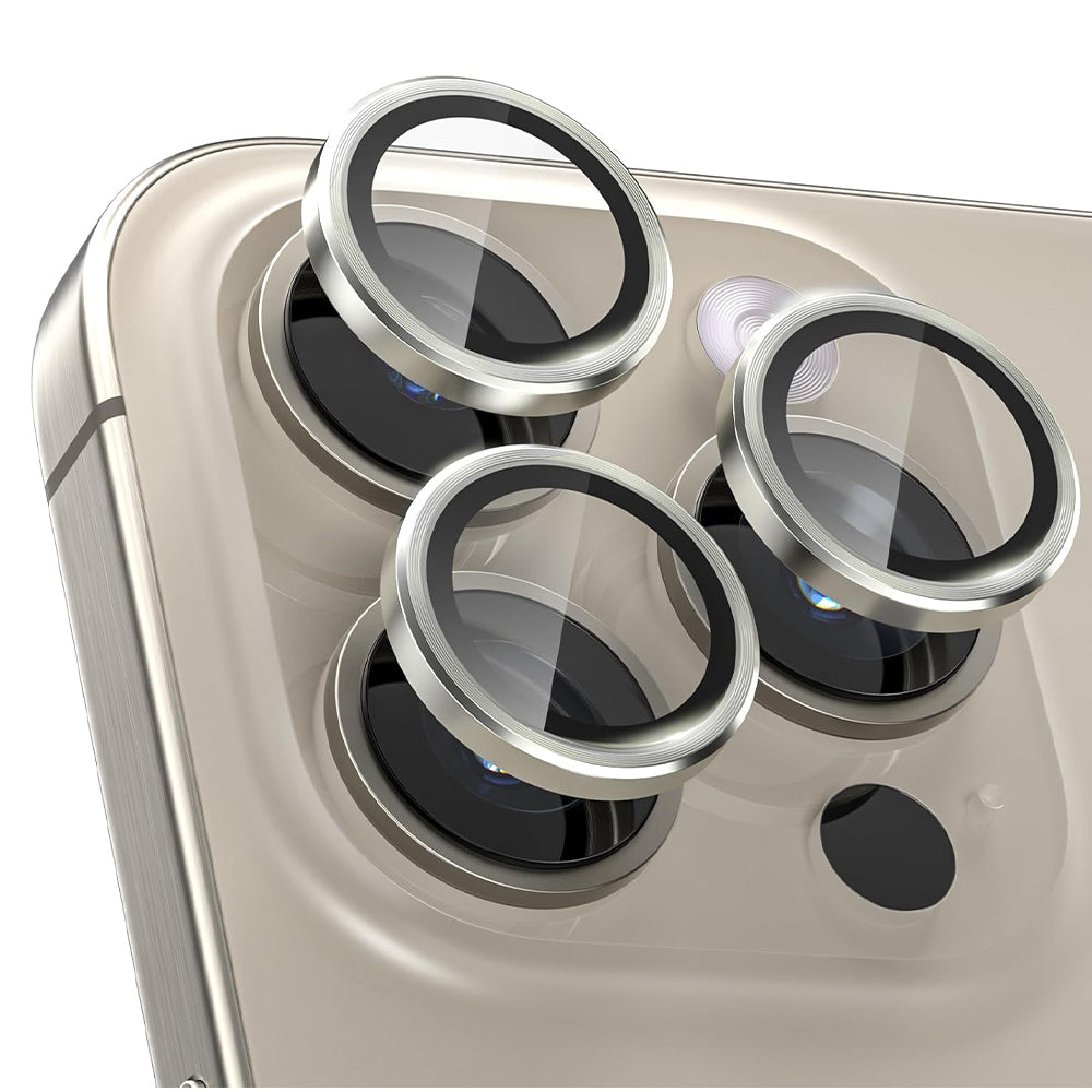 Camera Lens Protector Alloy Frame for iPhone 15 Pro