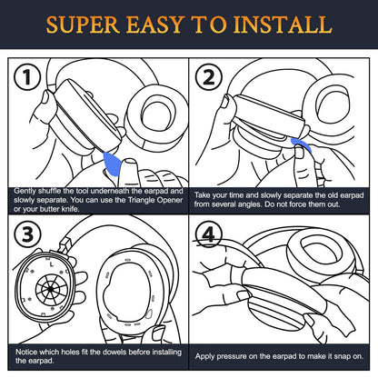 Earphone Pad Replacements for JBL Tune 760NC