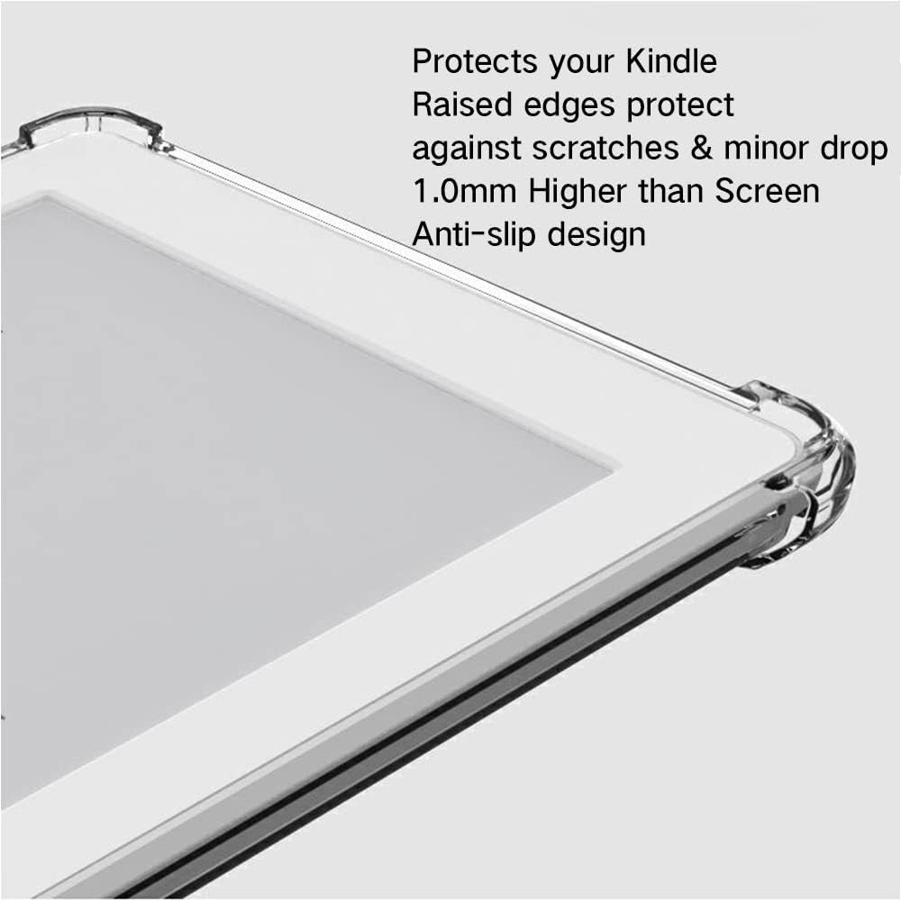 Clear Bumper Case for Kindle Paperwhite 12th Gen 7" (2024)