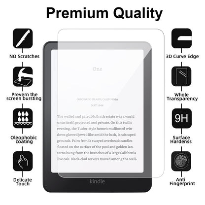 Glass Screen Protector for Kindle Colorsoft 7" 12th Generation (2024)