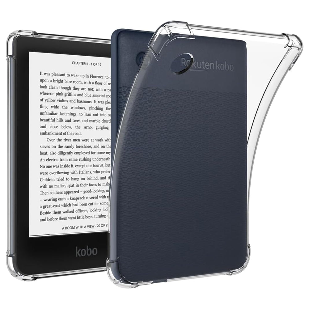 Clear Bumper Case for Kobo Clara BW 6"