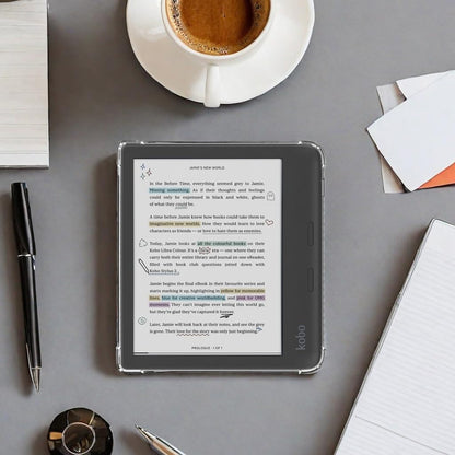 Clear Bumper Case for Kobo Libra 2 7"