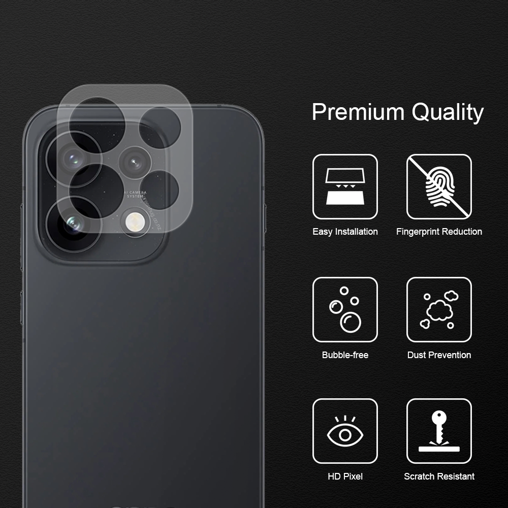 Camera Lens Glass Protector for Oppo Reno 16 Pro