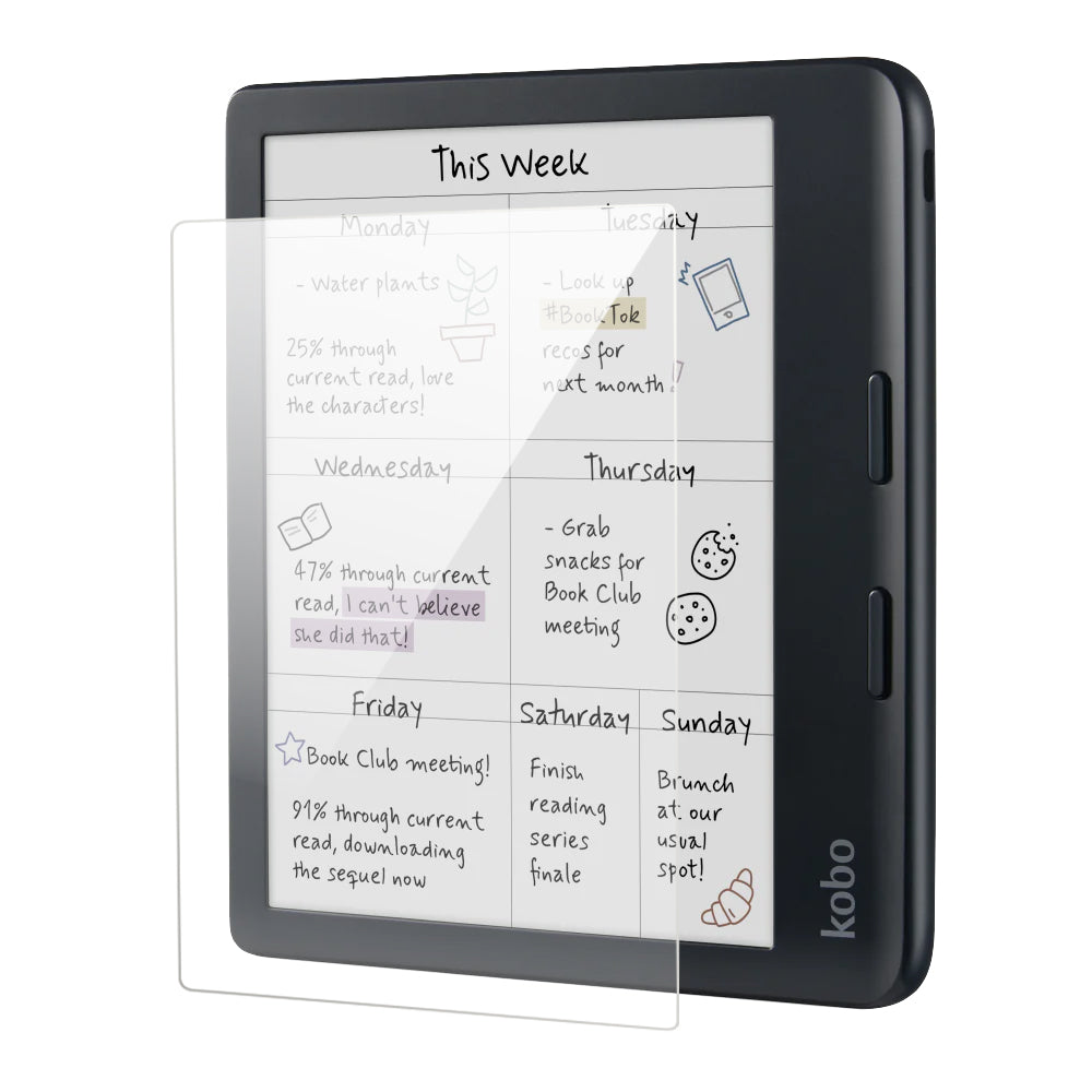 Glass Screen Protector for Kobo Libra Colour