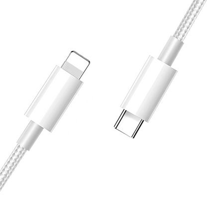 USB Type-C to Lightning - White