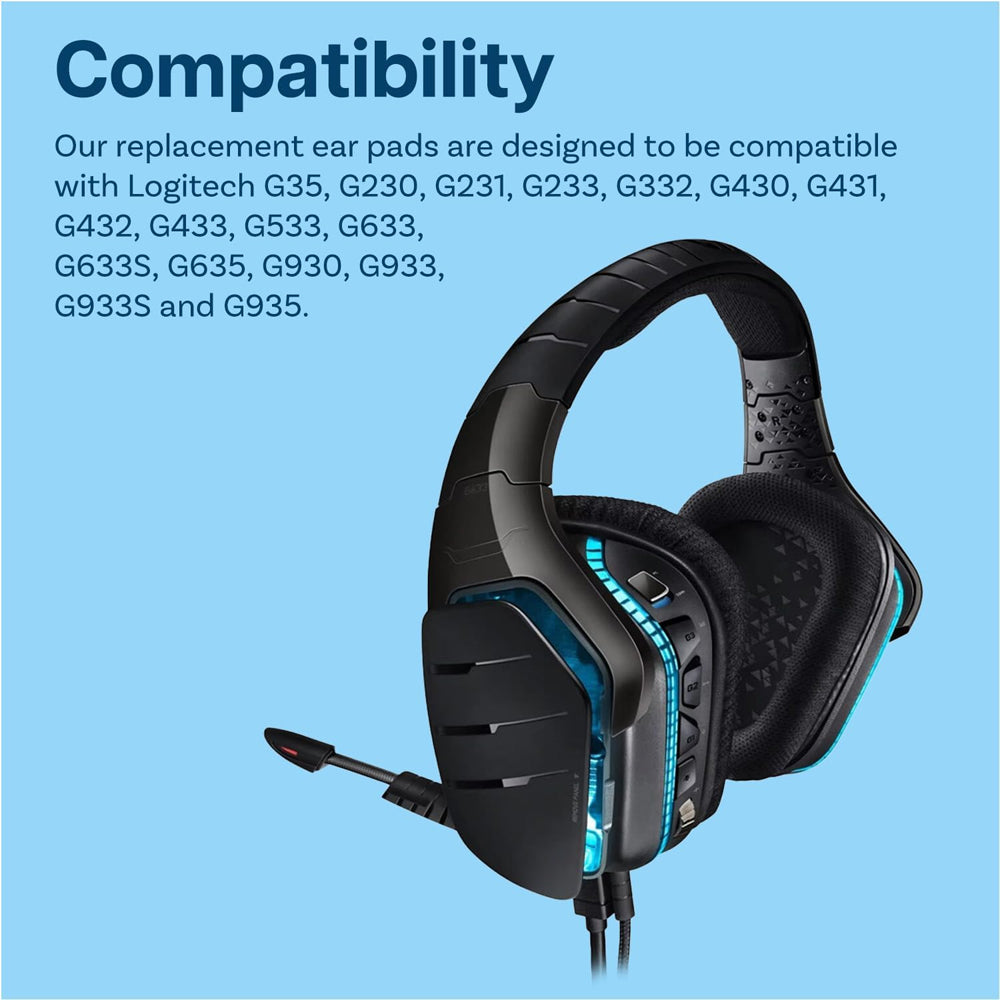 Earphone Pad Replacements for Logitech G430