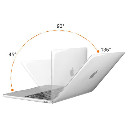 Clear Hard Case for Macbook Air 13.6" (2022 - 2024)