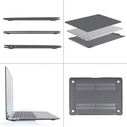 Grey Hard Case for Macbook Air 13.3" (2018 - 2021)