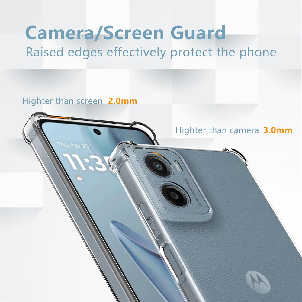 Bumper Clear Case for Motorola Moto G15
