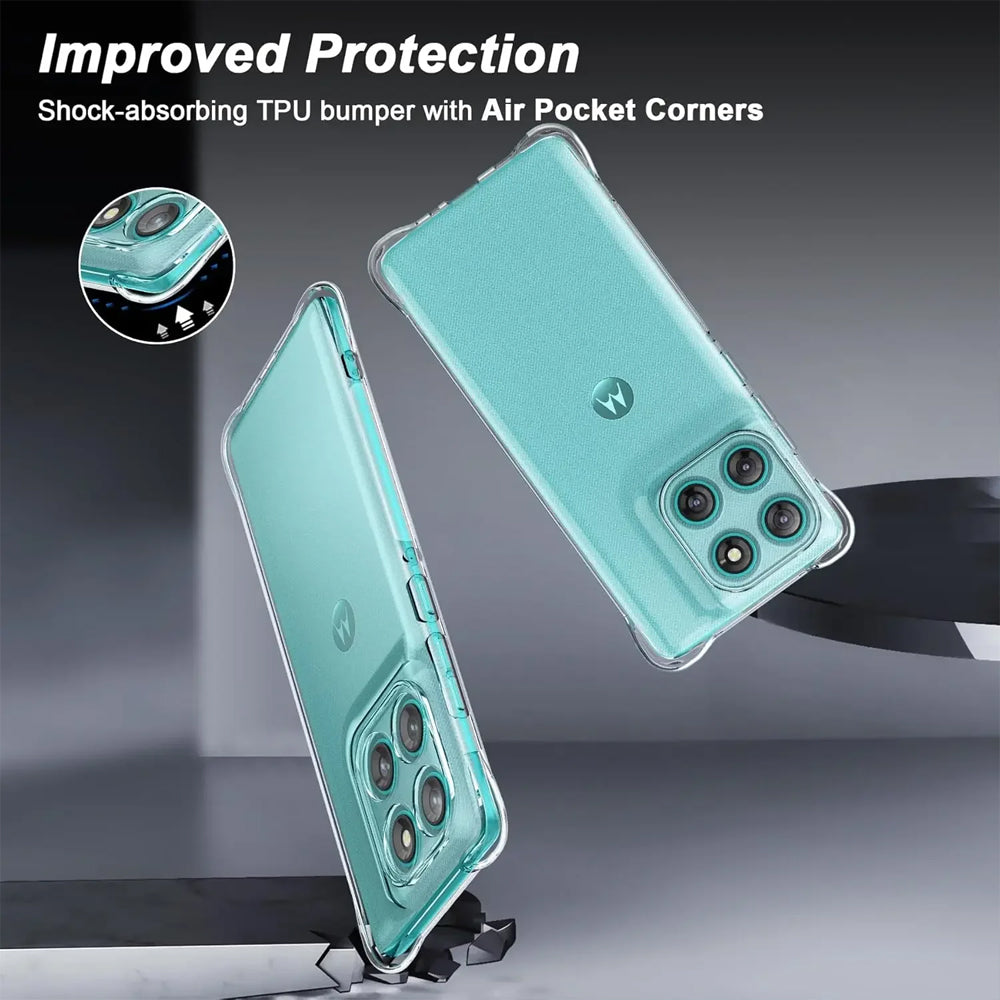 Bumper Clear Case for Motorola Moto G15