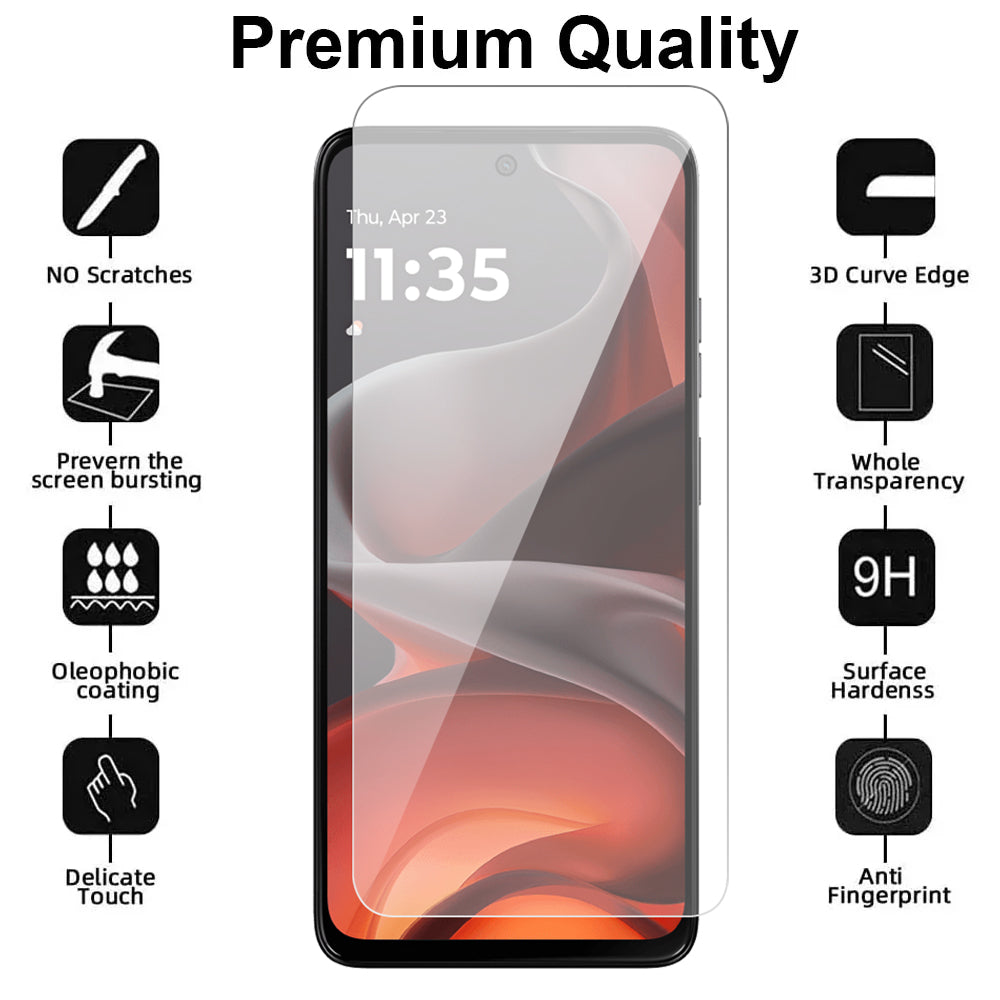 Glass Screen Protector for Motorola Moto G15