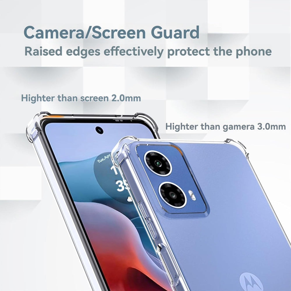 Bumper Clear Case for Motorola Moto G34