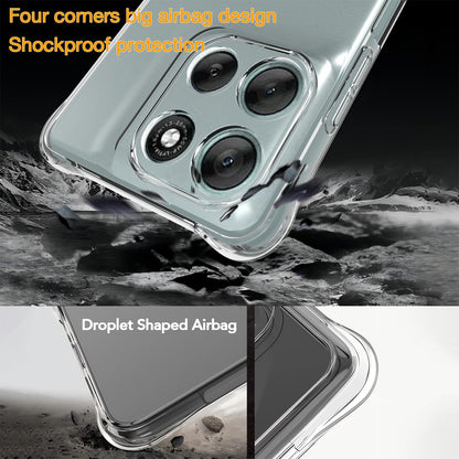 Bumper Clear Case for Motorola Moto G56