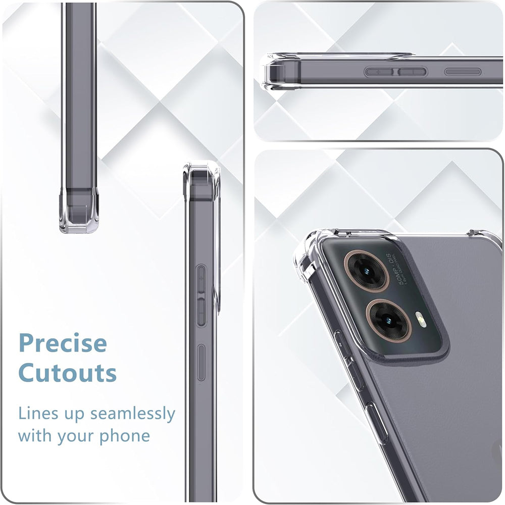 Bumper Clear Case for Motorola Moto G85