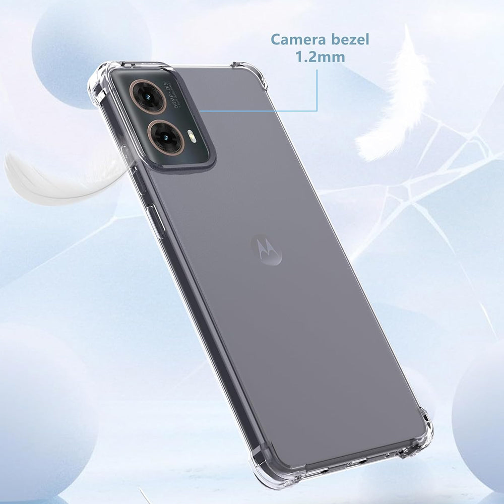 Bumper Clear Case for Motorola Moto G85